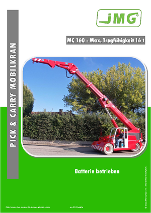 Macarale mobile industriale JMG MC 160