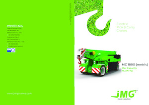 Macarale mobile industriale JMG MC 180S