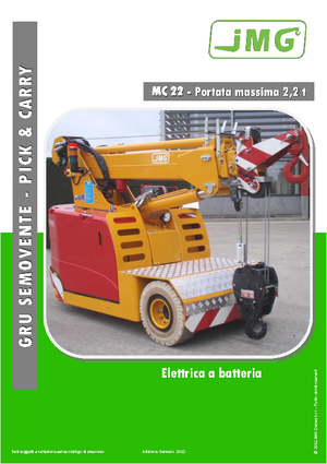 Macarale mobile industriale JMG MC 22