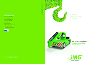 Macarale mobile industriale JMG MC 22500RE