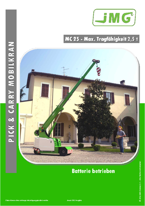 Macarale mobile industriale JMG MC 25