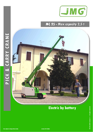 Macarale mobile industriale JMG MC 25