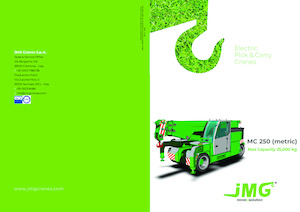 Macarale mobile industriale JMG MC 250