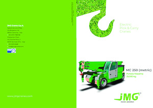 Macarale mobile industriale JMG MC 250
