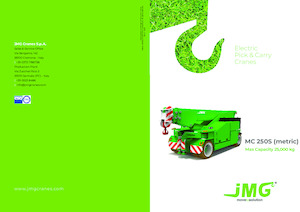 Macarale mobile industriale JMG MC 250S