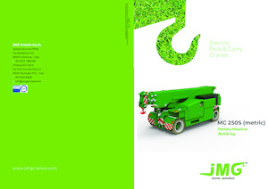 Macarale mobile industriale JMG MC 250S