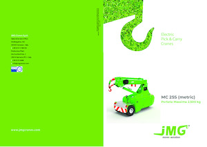 Macarale mobile industriale JMG MC 25S