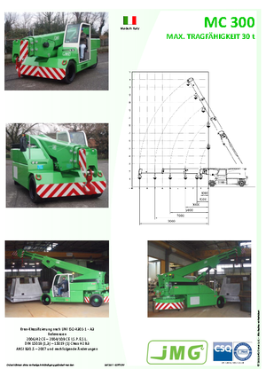 Macarale mobile industriale JMG MC 300