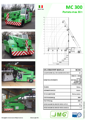 Macarale mobile industriale JMG MC 300