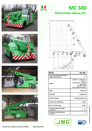 Macarale mobile industriale JMG MC 300