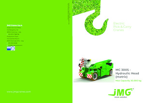 Macarale mobile industriale JMG MC 300S HY