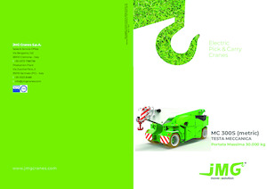 Macarale mobile industriale JMG MC 300S 