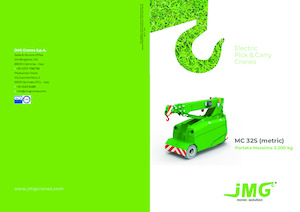 Macarale mobile industriale JMG MC 32S