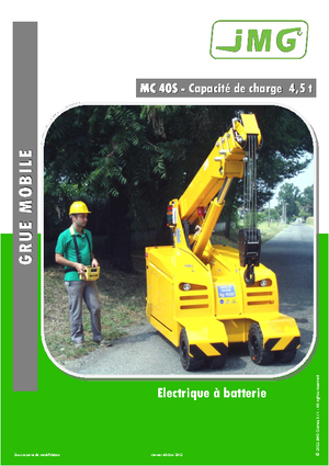 Macarale mobile industriale JMG MC 40 S