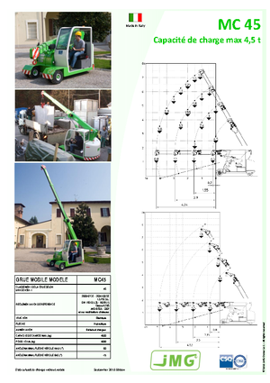 Macarale mobile industriale JMG MC 45