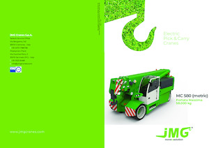 Macarale mobile industriale JMG MC 580 