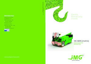 Macarale mobile industriale JMG MC 580S