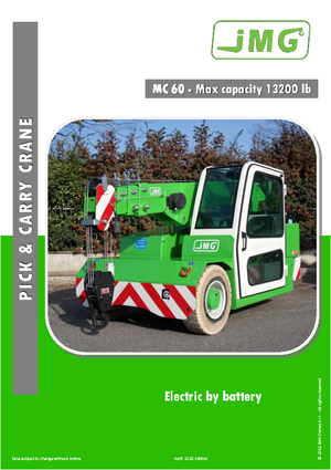 Macarale mobile industriale JMG MC 60