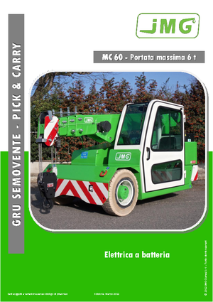 Macarale mobile industriale JMG MC 60