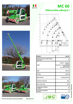 Macarale mobile industriale JMG MC 60
