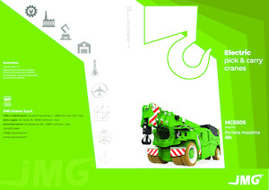 Macarale mobile industriale JMG MC 650S