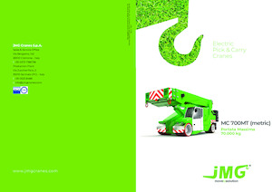 Macarale mobile industriale JMG MC 700MT