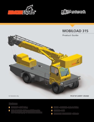 Macarale mobile industriale Til MOBILOAD 315