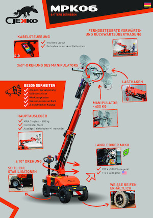 Macarale mobile industriale Jekko MPK06V