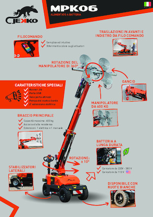 Macarale mobile industriale Jekko MPK06V