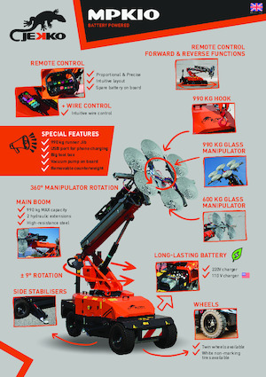 Macarale mobile industriale Jekko MPK10