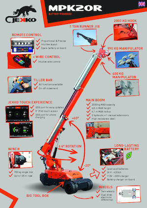 Macarale mobile industriale Jekko MPK20R