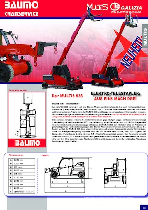 Macarale mobile industriale Galizia Multis 636