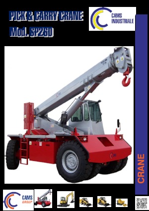 Macarale mobile industriale Cams SP260