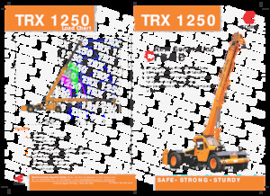 Macarale mobile industriale Escorts TRX 1250