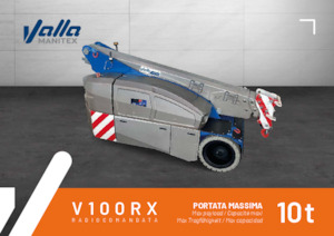 Macarale mobile industriale Valla V100RX