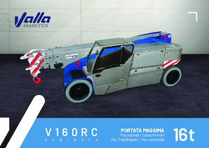 Macarale mobile industriale Valla V160RC