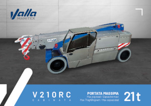 Macarale mobile industriale Valla V210RC