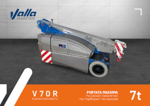 Macarale mobile industriale Valla V70R
