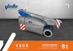 Macarale mobile industriale Valla V80R