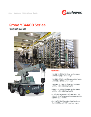 Macarale mobile industriale Grove YB4411