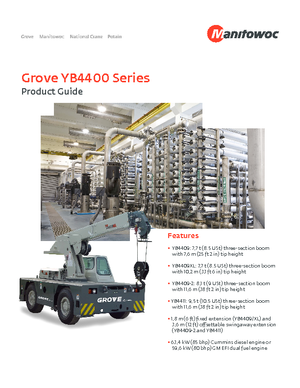 Macarale mobile industriale Grove YB4411