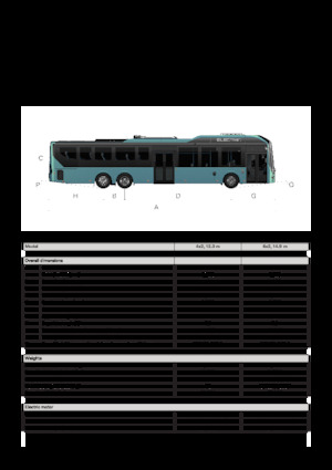 Autobuze interurbane Volvo Buses 8900 Electric