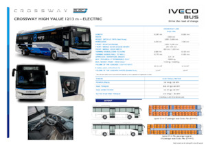 Autobuze interurbane Iveco Crossway High Value 12m