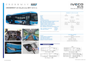 Autobuze interurbane Iveco Crossway LE Line 13m ZEV