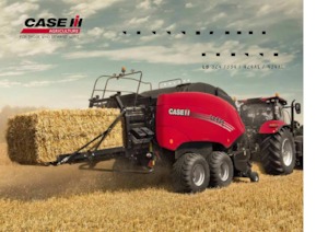 Prese de balotat pătrate + Prese de boltat de densitate mare Case IH LB 424 XL