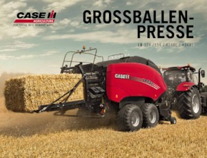 Prese de balotat pătrate + Prese de boltat de densitate mare Case IH LB 424 XL