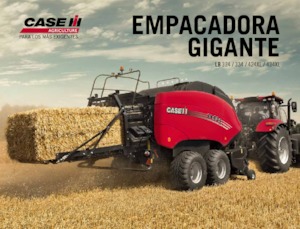 Prese de balotat pătrate + Prese de boltat de densitate mare Case IH LB 424 XL