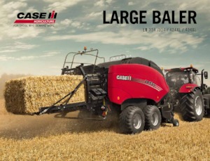 Prese de balotat pătrate + Prese de boltat de densitate mare Case IH LB 434 XL