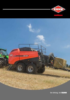 Prese de balotat pătrate + Prese de boltat de densitate mare Kuhn SB 1270 X