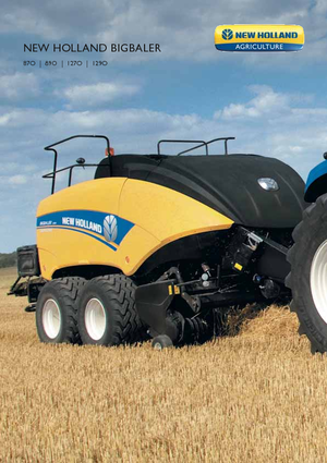Prese de balotat pătrate + Prese de boltat de densitate mare New Holland BB 1290 R